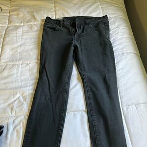 men’s skinny 32/32 black wash jeans